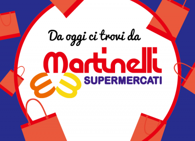Da oggi ci trovi a Villafranca da Supermercati Martinelli