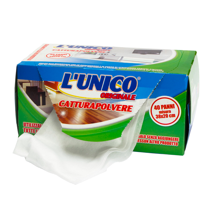 Catturapolvere tessuto goffrato L'UNICO® ORIGINALE 38x20 BOX - L'UNICO  ORIGINALE